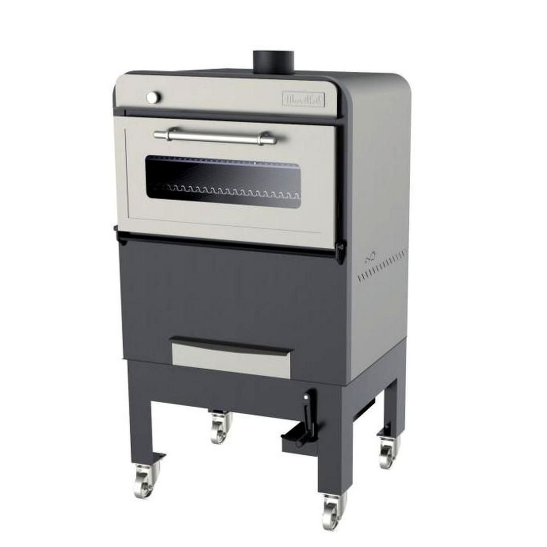 Печь угольная MOVILFRIT BR-130 INOX (с регулятором потока воздуха)