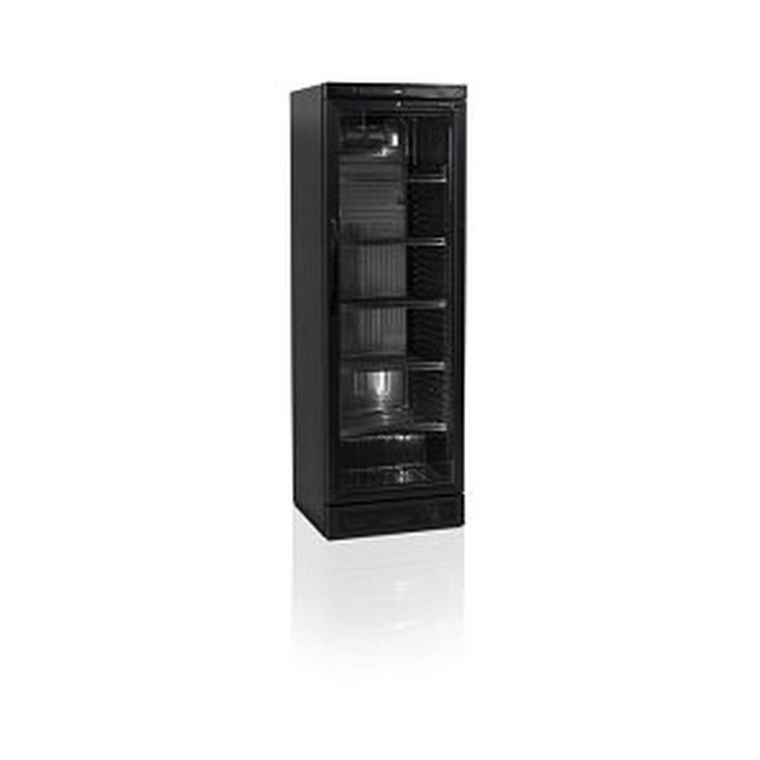 Шкаф холодильный со стеклом Tefcold CEV425-I BLACK