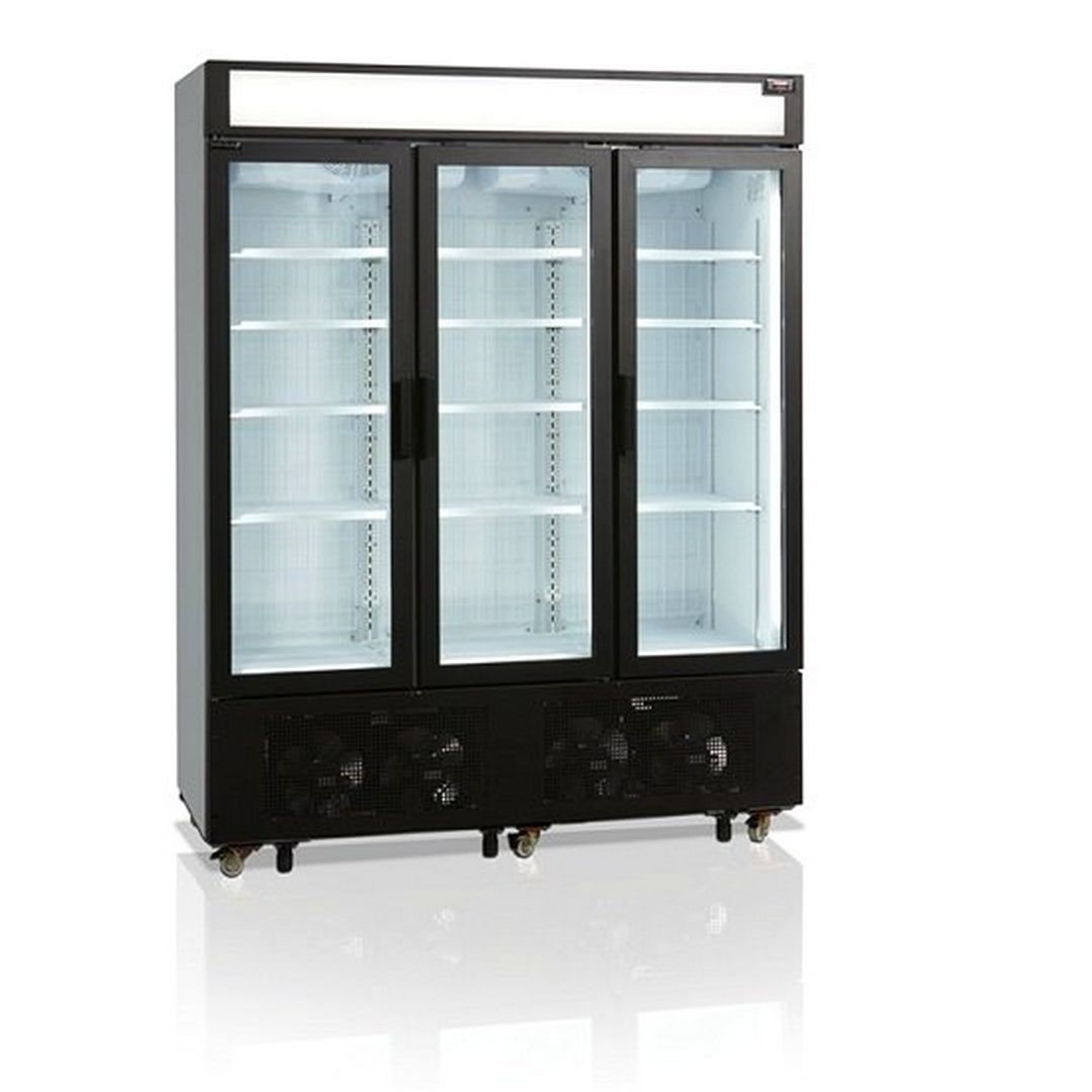 Шкаф морозильный со стеклом Tefcold UFSC1600GCP-P