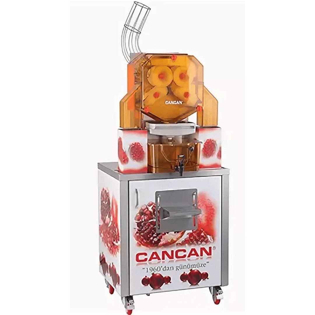 Соковыжималка граната и грейпфрута Cancan 32 на тележке с ёмкостью
