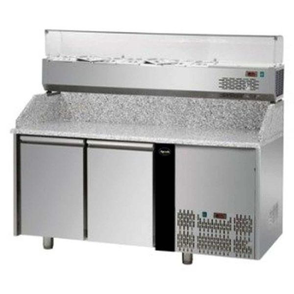 Стол для пиццы Apach APZ02+VR4 160 VD