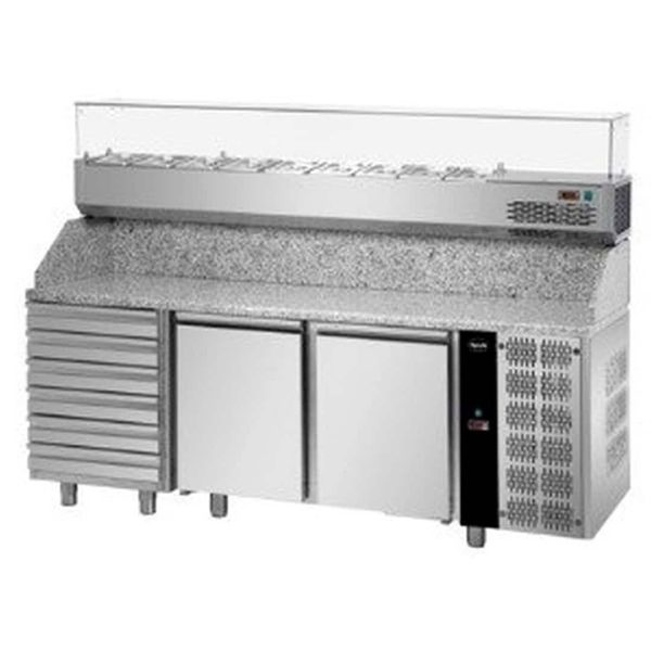 Стол для пиццы Apach APZ03D6+VR4 200 VD
