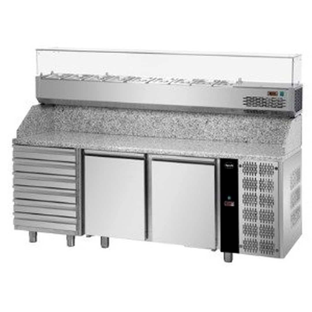 Стол для пиццы Apach APZ03D6+VR4 200 VD