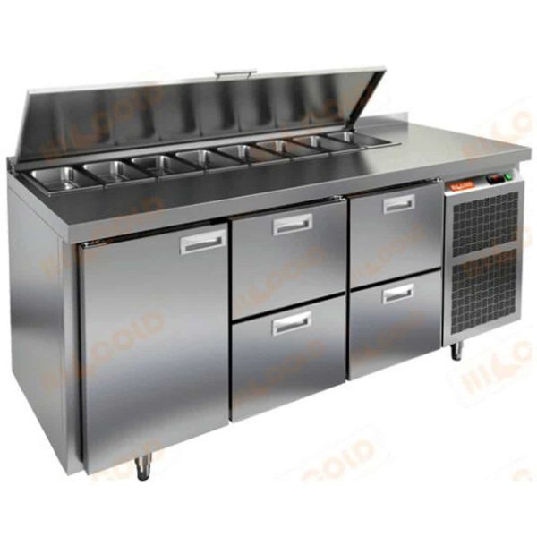Стол для салатов Hicold SL1-122GN