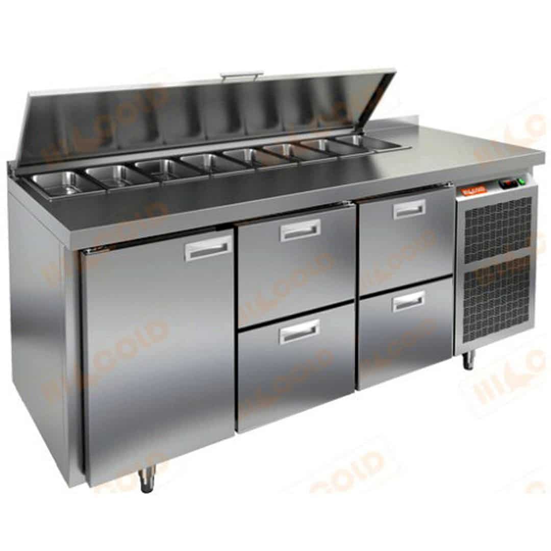 Стол для салатов Hicold SL1-122GN
