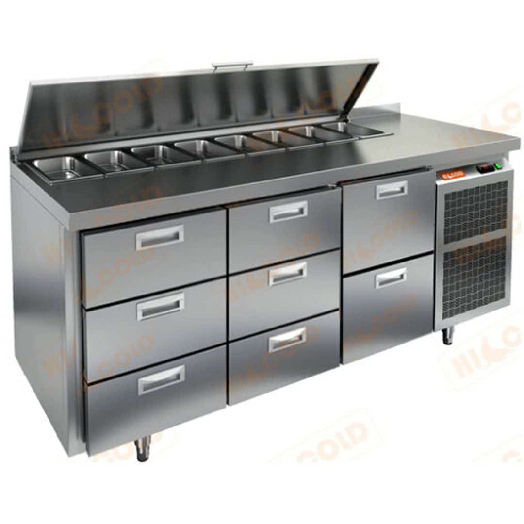 Стол для салатов Hicold SL1-332GN
