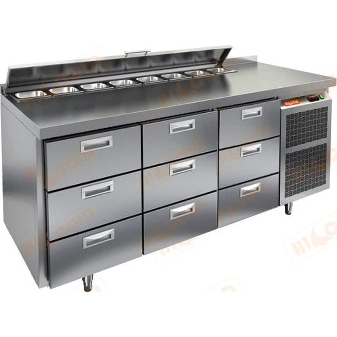 Стол для салатов Hicold SL2-333GN