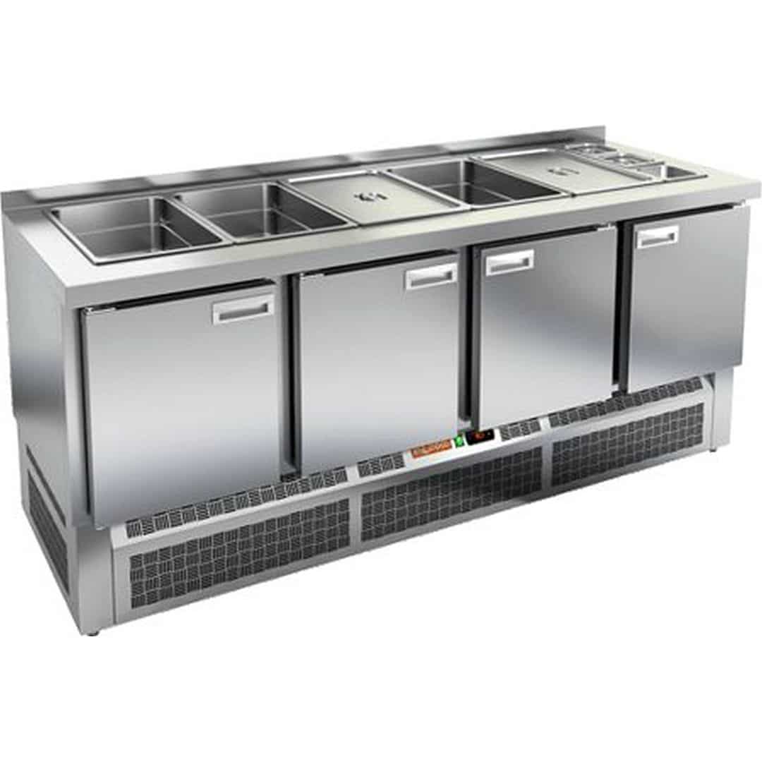 Стол для салатов Hicold SLE3-1111GN без крышки