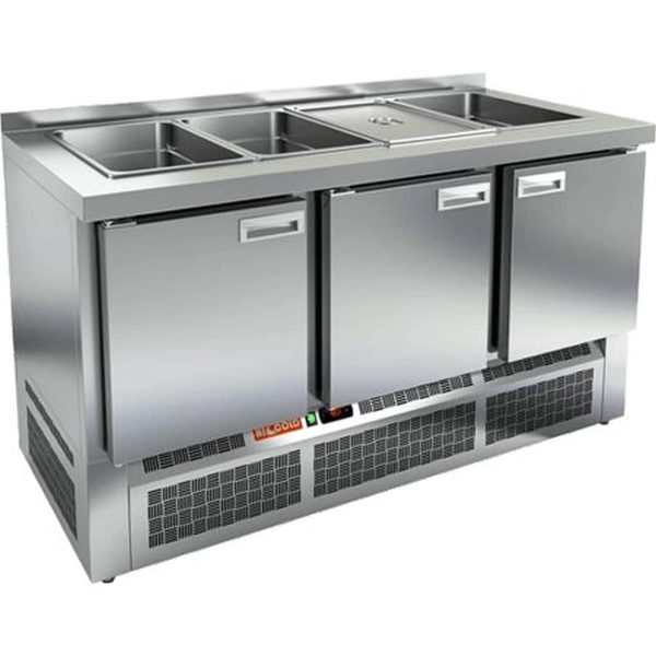 Стол для салатов Hicold SLE3-111GN без крышки
