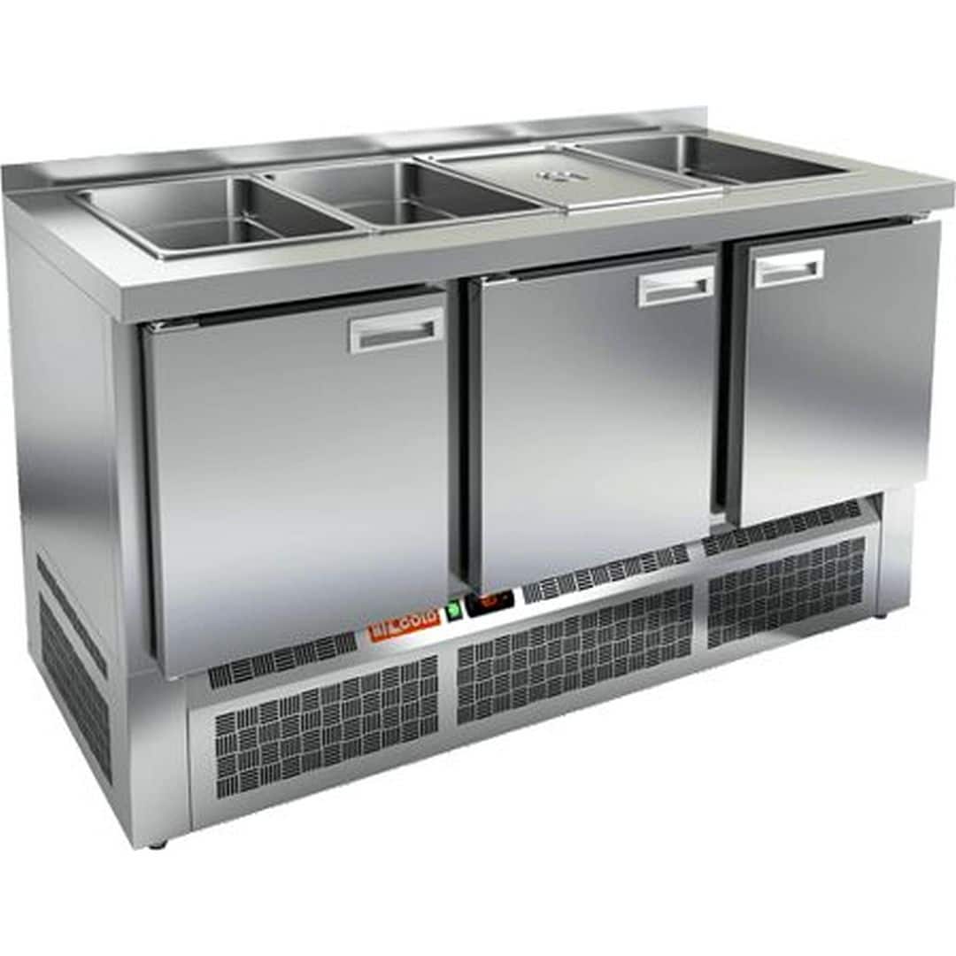 Стол для салатов Hicold SLE3-111GN без крышки