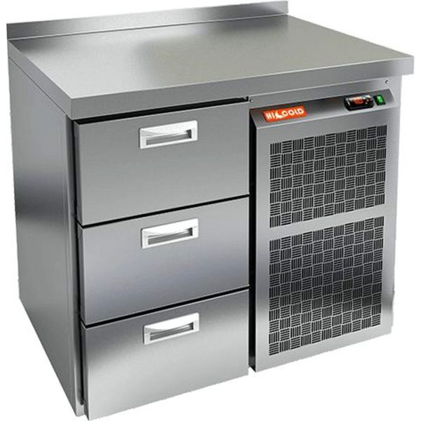 Стол с морозильным шкафом Hicold GN 3 BR2 BT