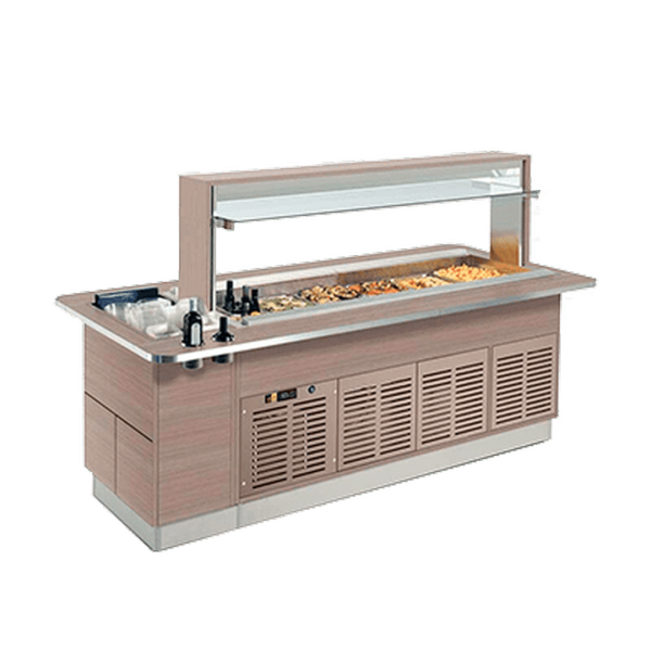 Стол шведский с подогревом ENOFRIGO FAST GOURMET ISOLA 2000 BM