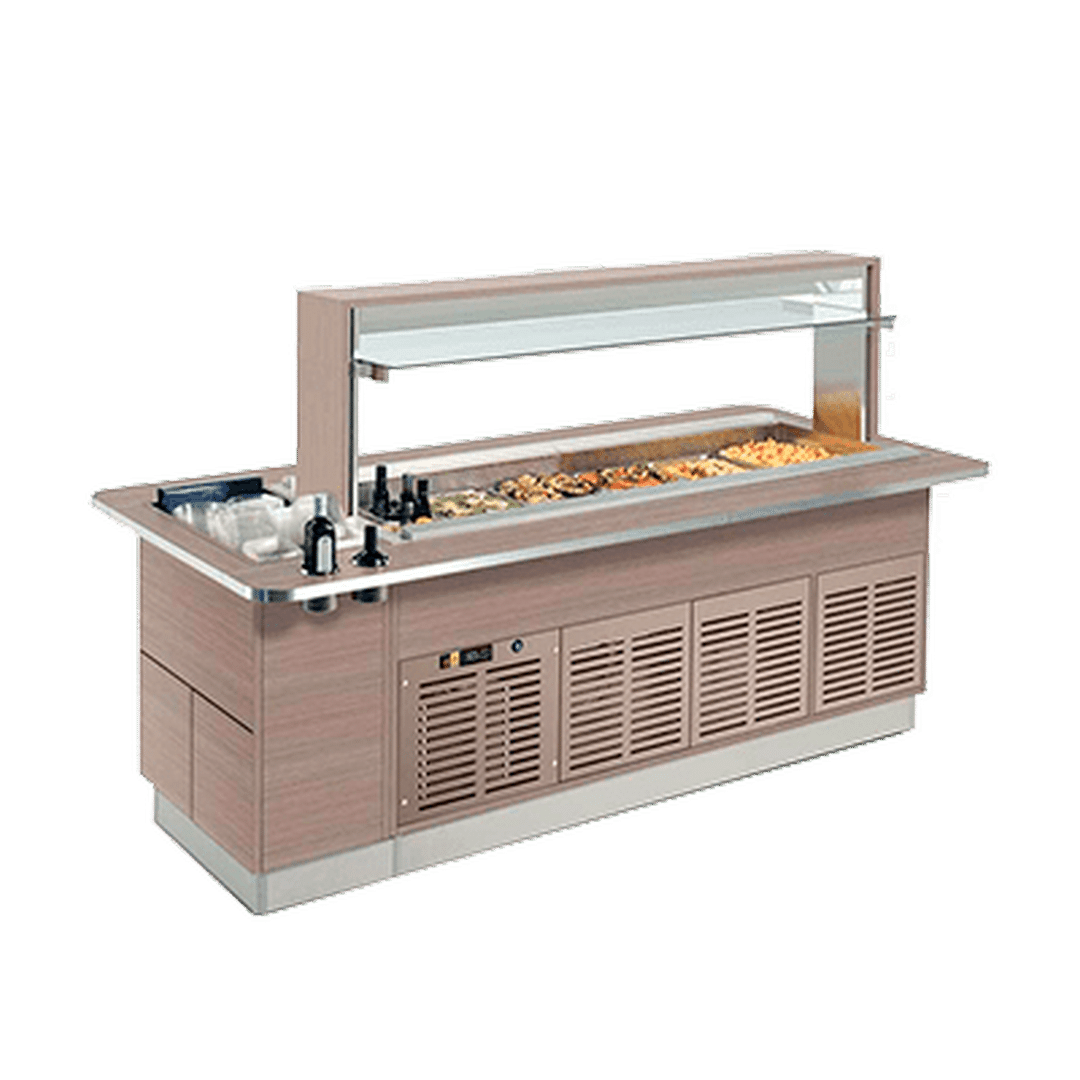Стол шведский с подогревом ENOFRIGO FAST GOURMET ISOLA 2000 BM
