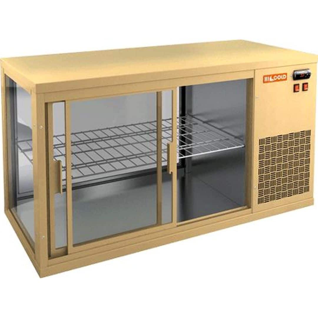 Витрина Hicold VRL 1300 R BEIGE