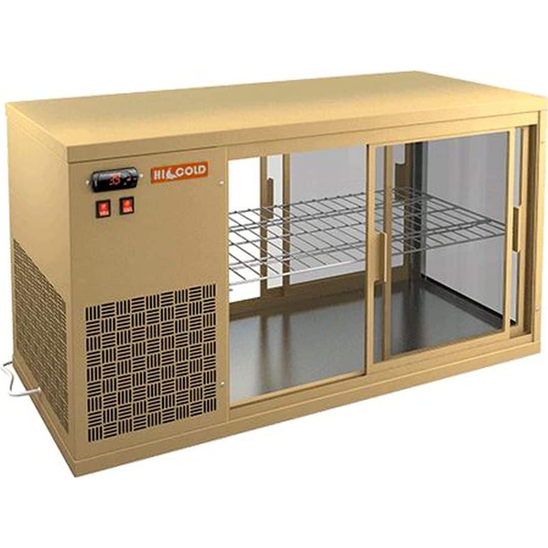 Витрина Hicold VRL T 1300 L BEIGE
