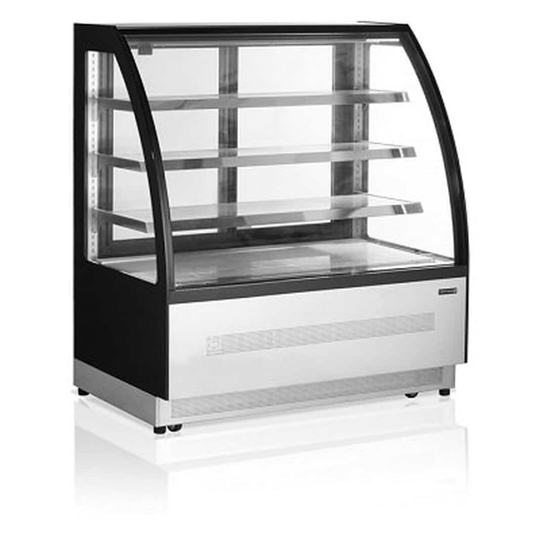 Витрина холодильная Tefcold LPD1200C-P черная